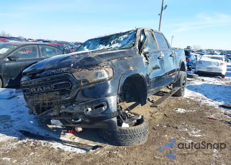 2023 Ram 1500 Limited 4X4 5'7 Box из США, поврежденный, VIN 1C6SRFHT7PN506090